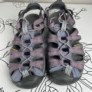 Keen Womens Whisper Closed Toed Sports Sandal Size 6 Blue